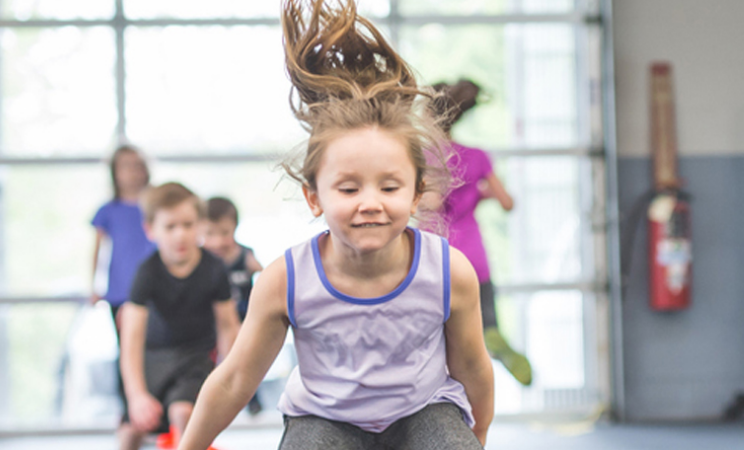 Jumping Girl