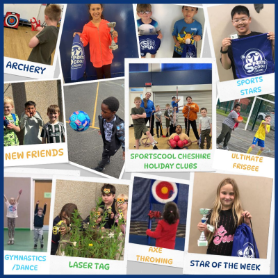 SportsCool Cheshire  FREE Easter 2026 Holiday Club - Day extensions available