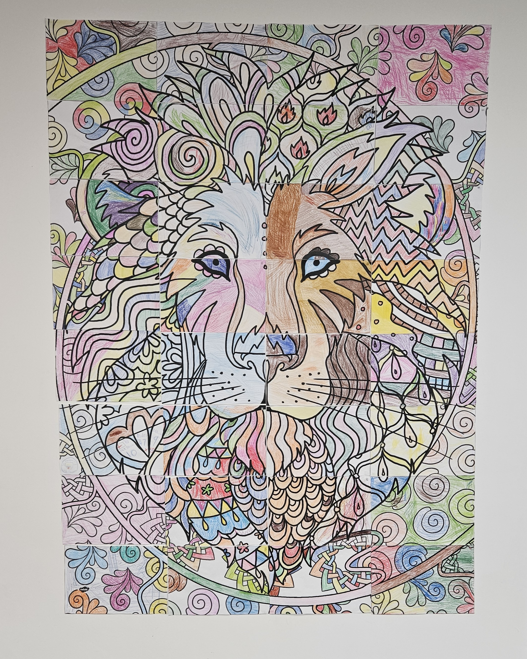 Lion Mural