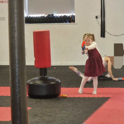 B L martial arts  Easter party