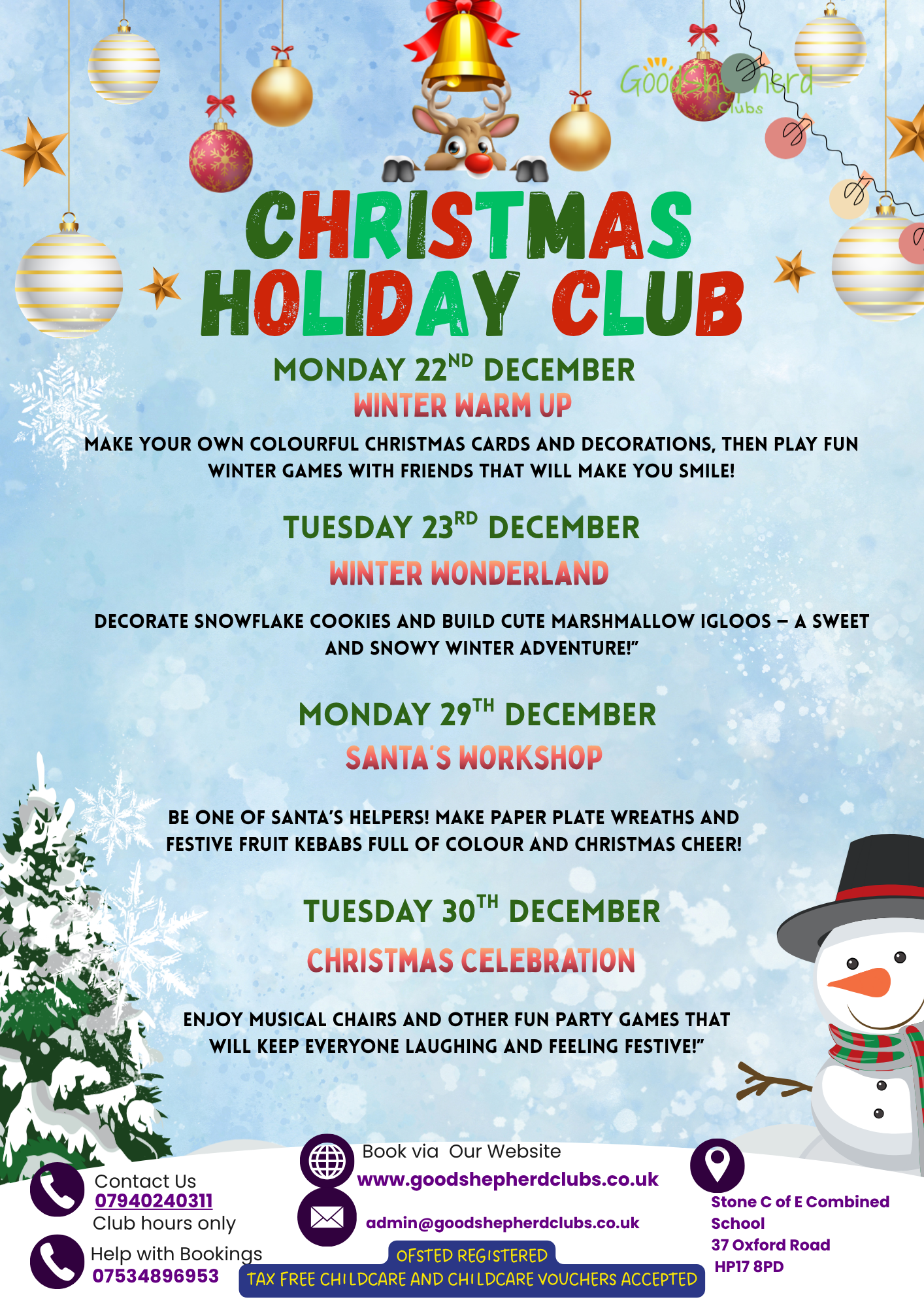 Christams Holiday Club 2025