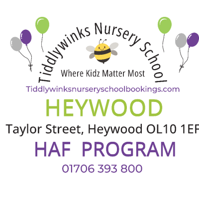 Tiddlywinks Nusery School Heywood logo