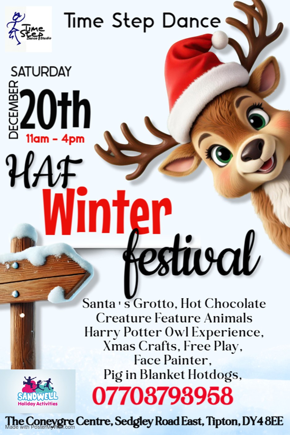 winter festival poster