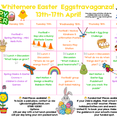 Gateshead United FC 🐣 Whitemere Easter Eggstravaganza By Gateshead United FC 🐰