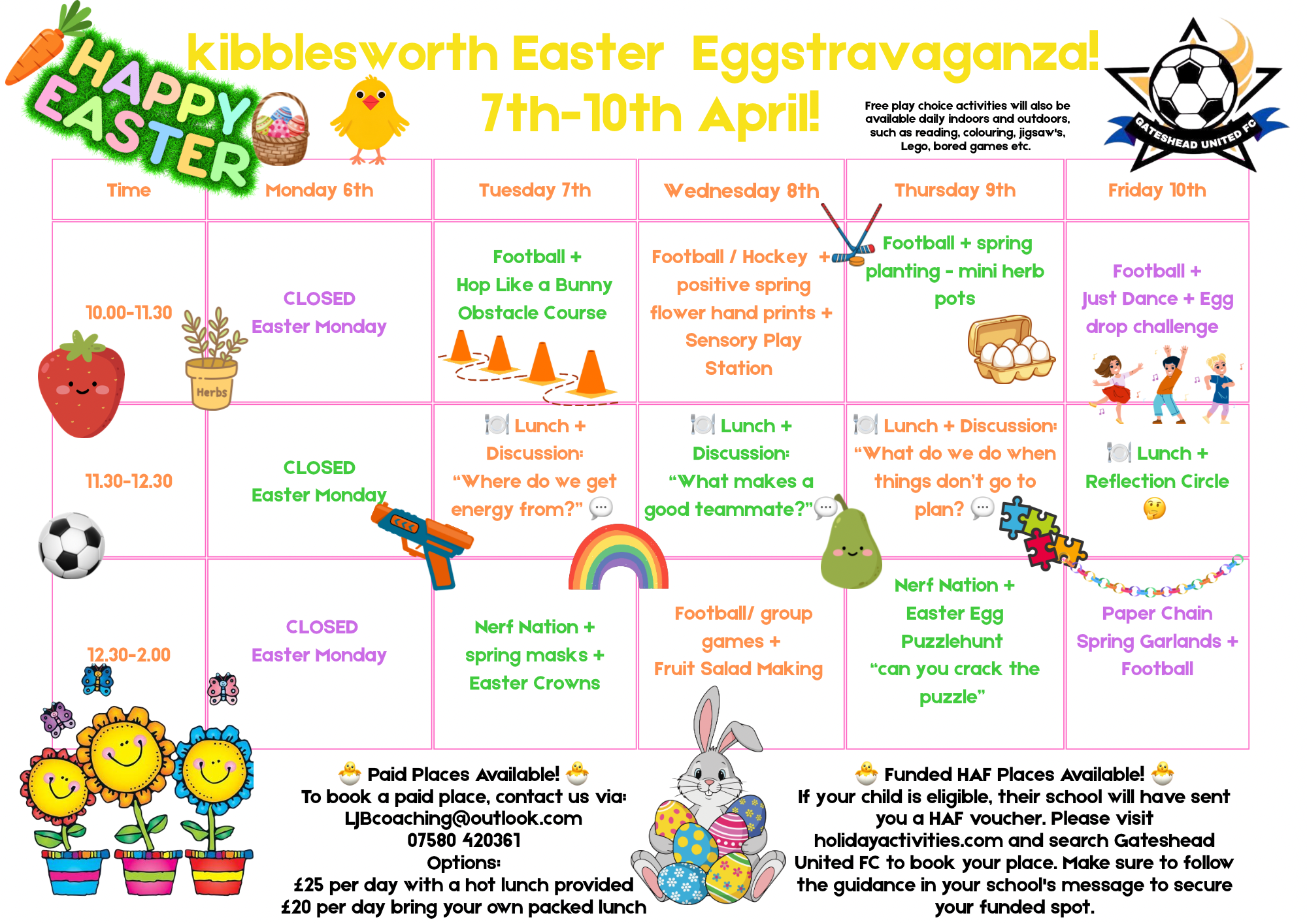 Copy of Colorful Cute Retro School Timetable Class Schedule