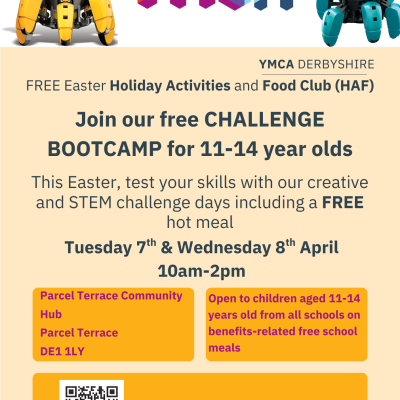 YMCA - Derby  Easter Challenge Bootcamp - Tuesday