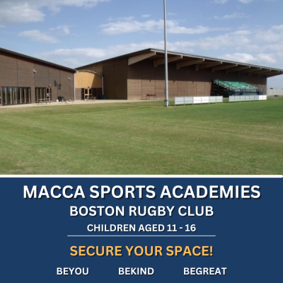MACCA Sports Academies - Lincolnshire MACCA Sports Academies @ Boston Rugby Club (11 - 16 Years old)