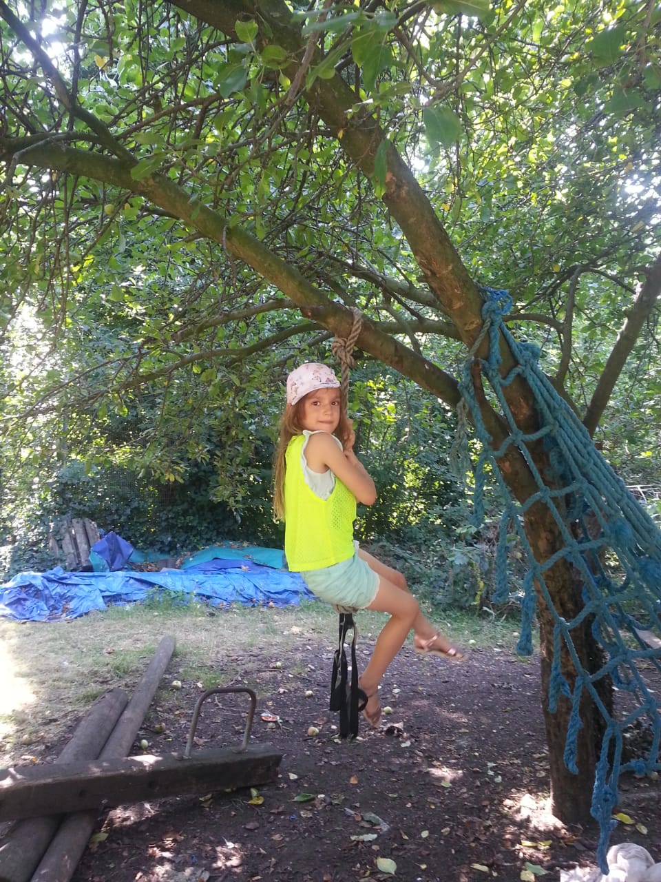 Yasmin on swing
