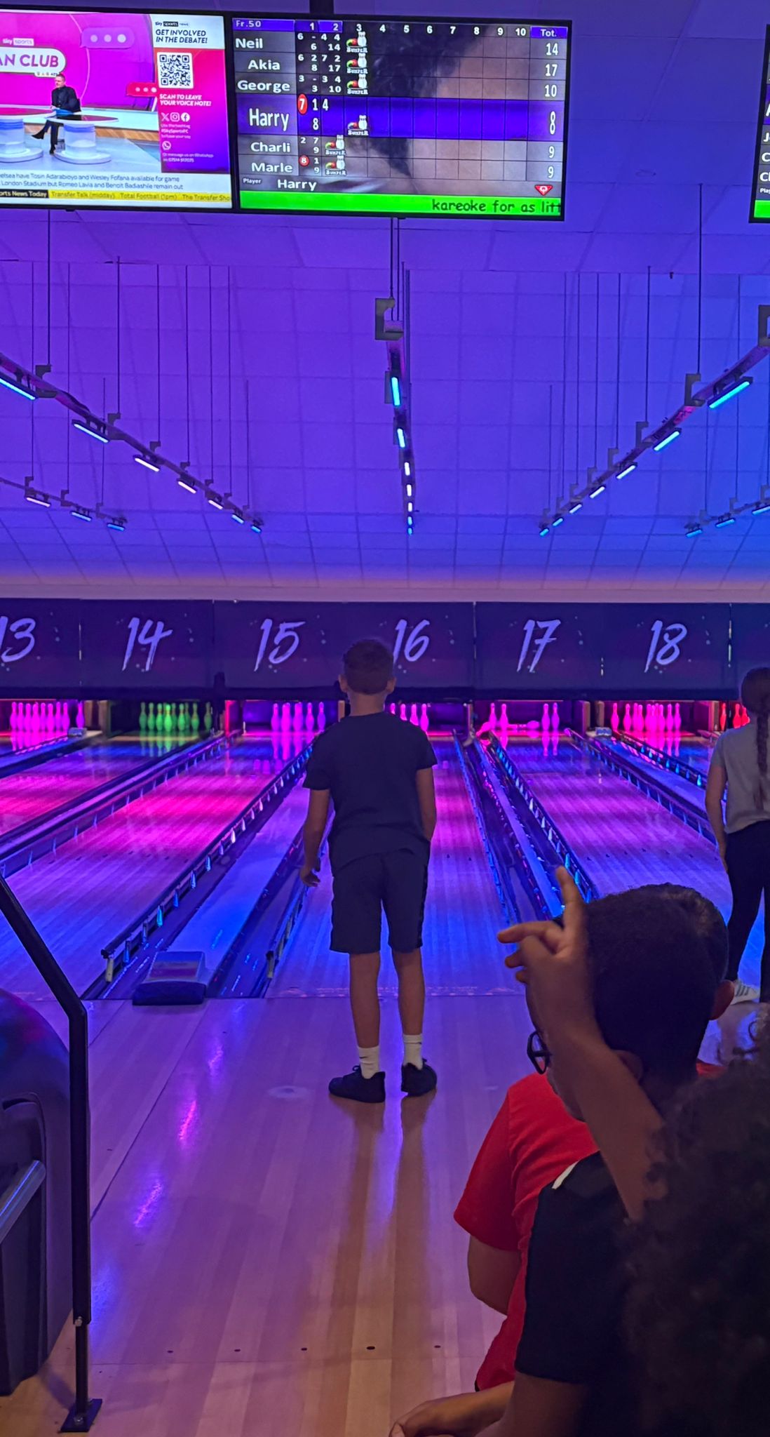 Harry Sandwell Bowling