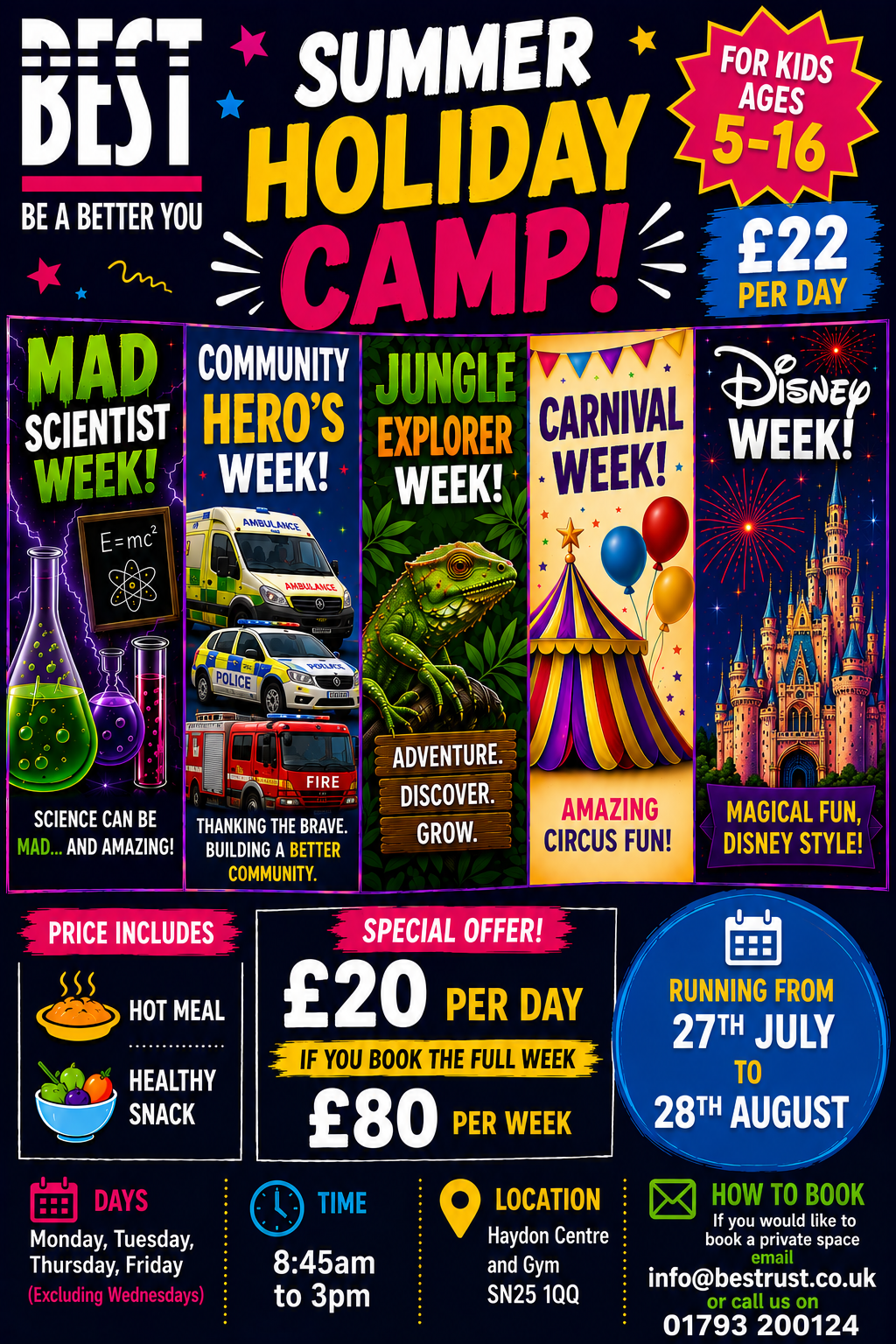 holiday camp flyer - updated